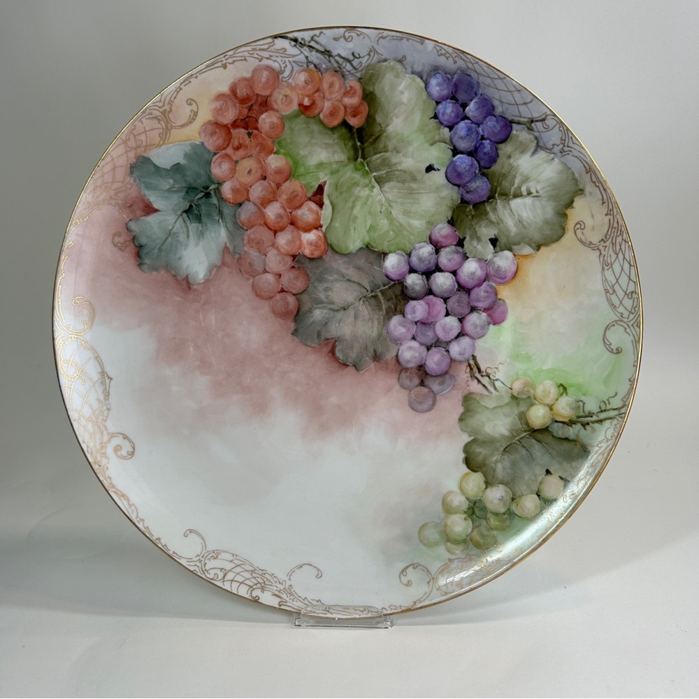 Vintage 1930s Hutschenreuther Selb Bavaria Germany 13” Art Wall Decor Plate #207